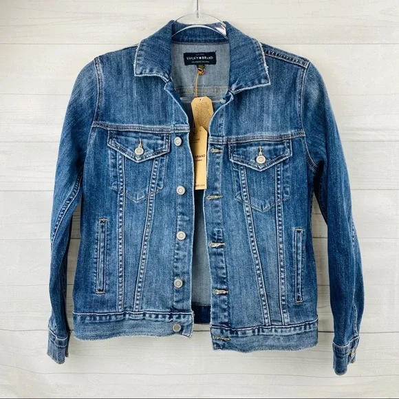 Lucky Brand Women’s Jean Jacket - Picture 1 of 5